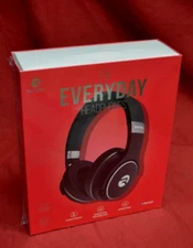 Raycon RBH820-Bla The Everyday Over-Ear Noise-Canceling Headphones - Black NEW