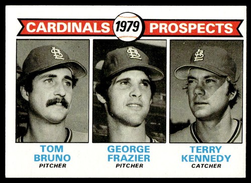 1979 Topps #724 1979 Prospects Bruno Frazier Kennedy RC St. Louis Cardinals - 第 1/2 張圖片