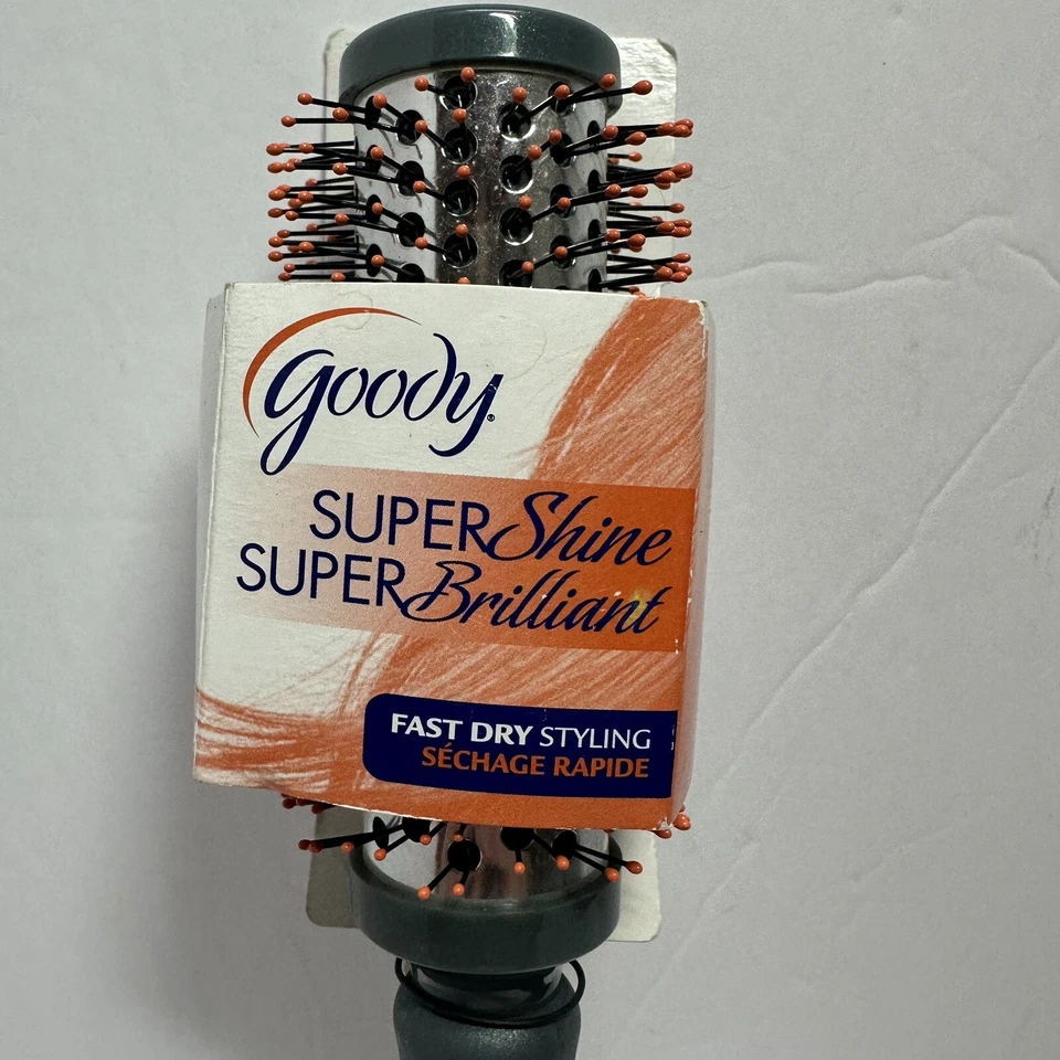 Cepillo de peinado redondo Goody Super Shine Super Brilliant 2009 de secado rápido descontinuado Foto 2 de 4