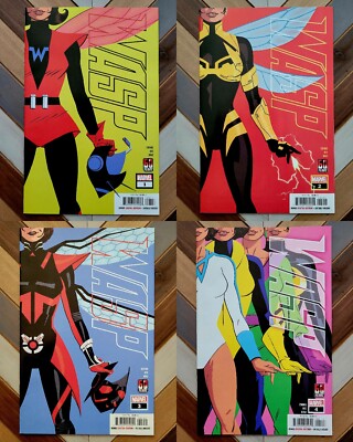THE WASP #1-4 & Set (Marvel 2023) NEW/HIGH GRADE Complete Series ft JANET+NADIA!