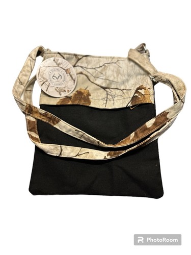 RealTree Cabelas Crossbody Bag Purse White Camo Very Cute!