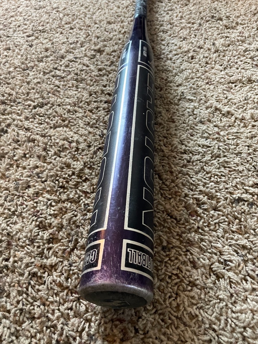 Batte Softball Easton Power Contour SX24 – 34 Pouces, 26 Oz, Violet, Diamètre 2 1/4 Alliage