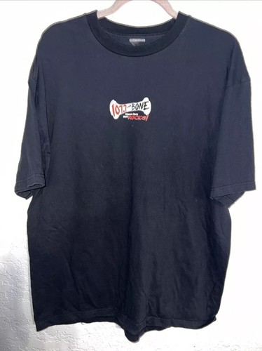 VTG Y2K 107.7 the Bone Classic Lamont & Tonelli Shirt Size XL San Francisco - Picture 3 of 14