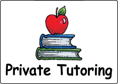 PRIVATE TUTORING  | Adhesive Vinyl Sign Decal