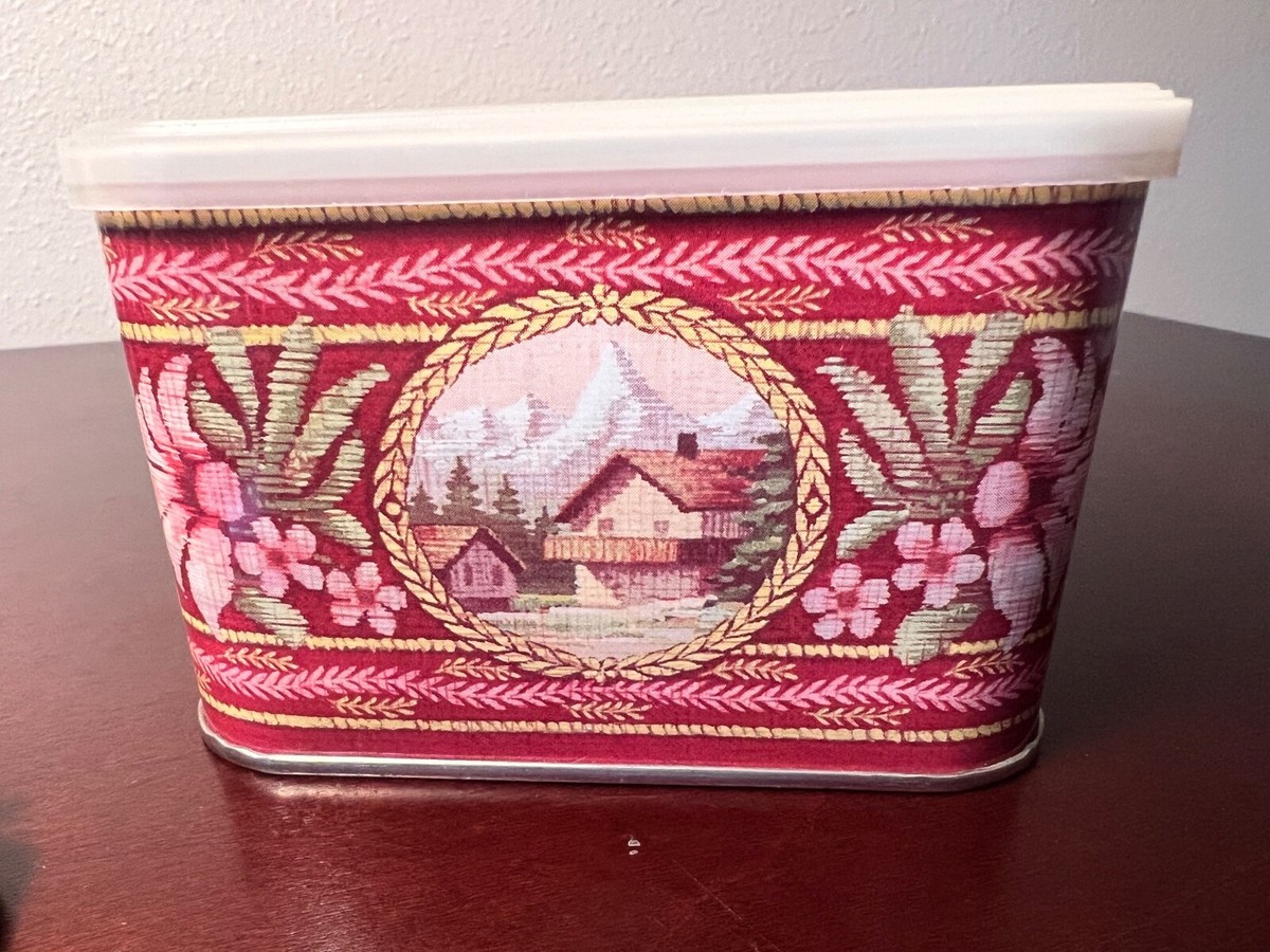 VTG Swiss Mocha Cafe '93 General Foods International Coffee Tin w