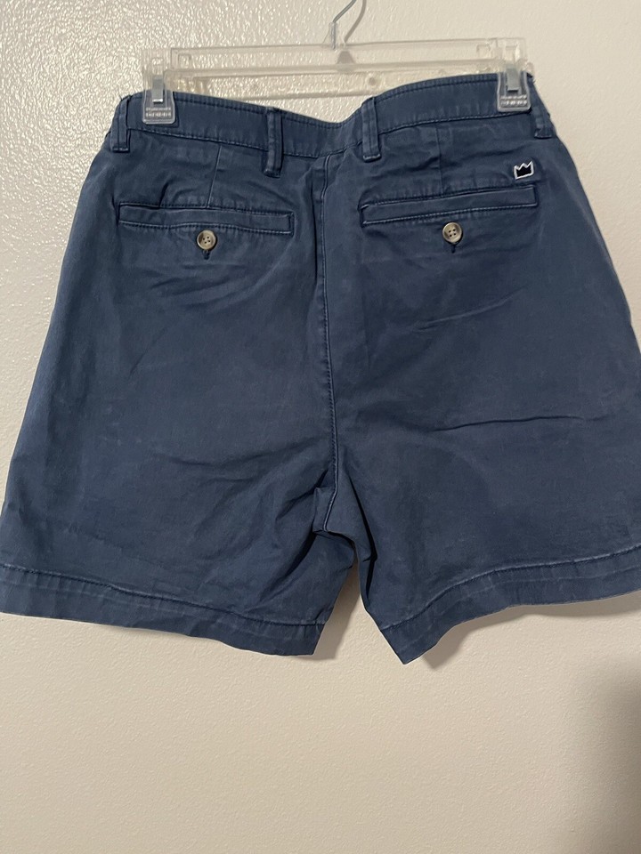 Men’s Crown And Ivy Motion Flex Shorts Sz 32 Navy Blue eBay