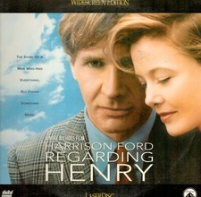 Regarding Henry Widescreen Extended Play Laserdisc LD Harrison Ford