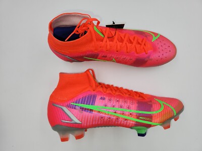Nike Mens Rare Mercurial Superfly 8 Elite FG CV0958 600 Pink Green