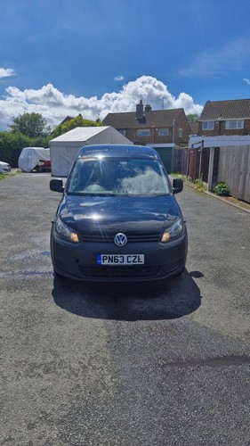 **REDUCED** Volkswagen Caddy van 1.6 C20 TDI 2013 Black - Full MOT - Picture 2 of 13