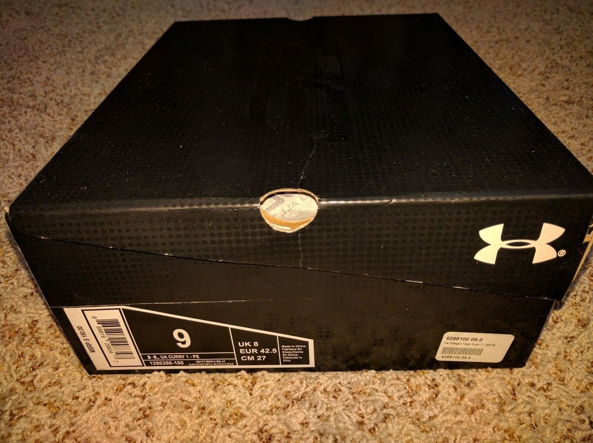 Under Armour Curry 1 Splash Party PE UA One White Birthday Under Armour Curry 1 Splash Party PE UA One White Birthday