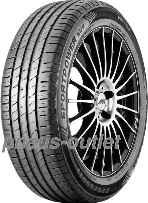 Pneu été Tristar Sportpower évite l'aquaplaning et protège vos jantes R19