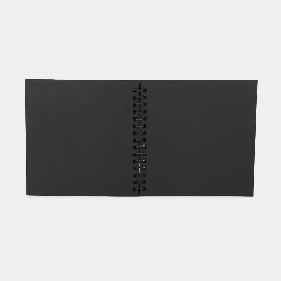 Guest Book Photo Booth Album Spiral Scrapbook Wedding - image 3 of 4