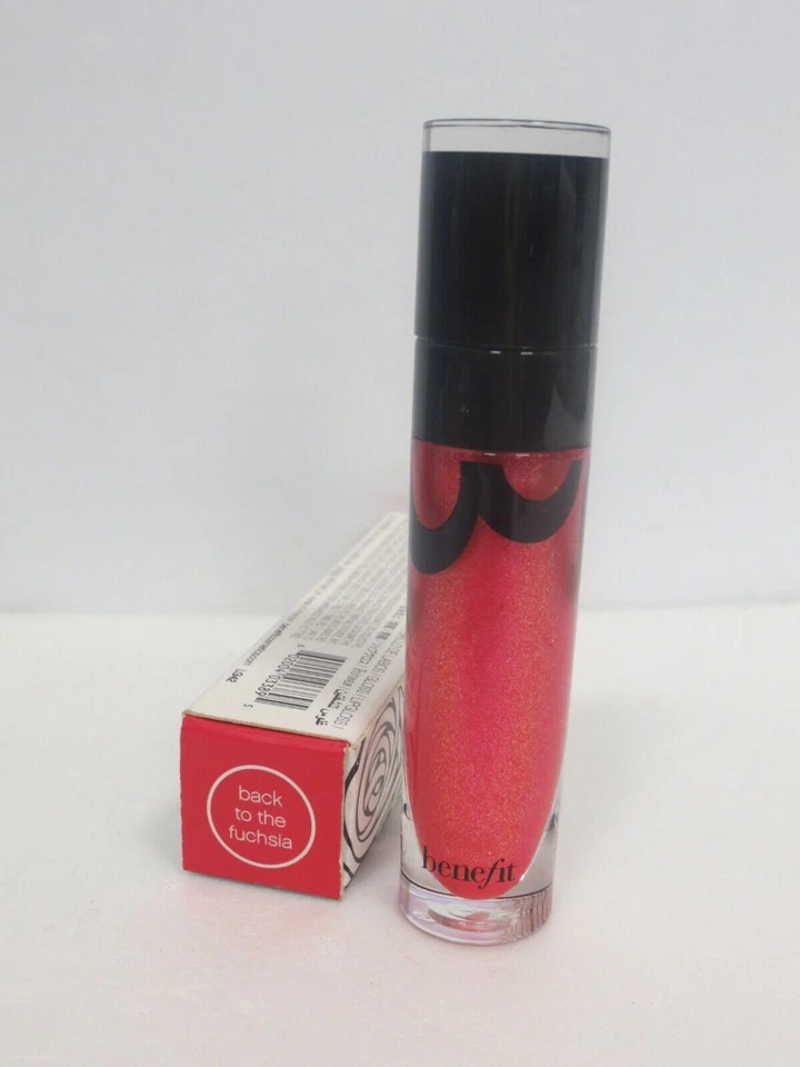 BENEFIT ULTRA SHINES LIP SHINE BACK TO THE FUCHSIA 0.17 OZ BOXED *LOT OF 4* - Image 4 of 4