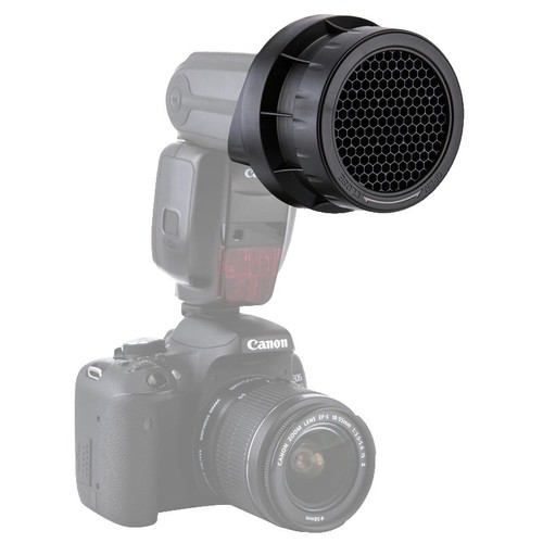Movo Photo SG16 Honeycomb Quick Grid Universal Flash Attachment For DSLR Cameras