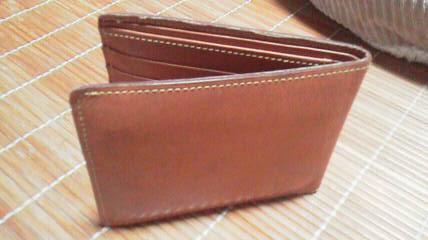 Kitamura / MOTOMACHI / Genuine leather bi-fold wallet coin