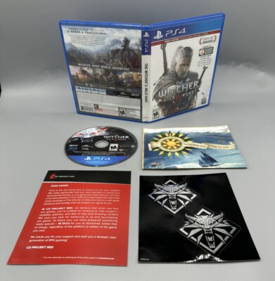 The Witcher 3 Wild Hunt PS4 PlayStation 4 - Complete CIB