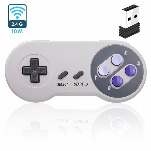 Wired/ Wireless SNES USB Controller For Windows 7 810 PC MAC Linux Raspberry Pi - Picture 33 of 88