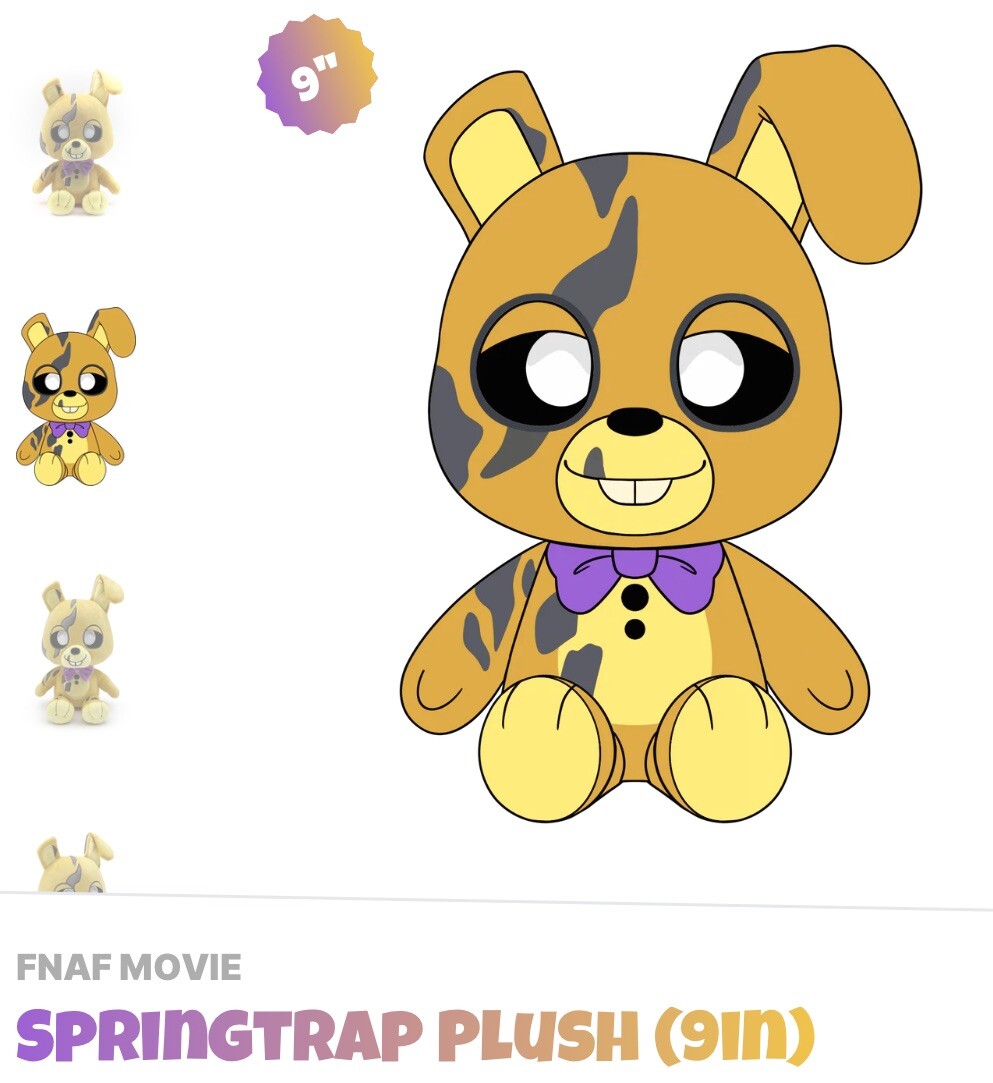 YouTooz Five Nights at Freddy's * FNAF Movie Springtrap * 9