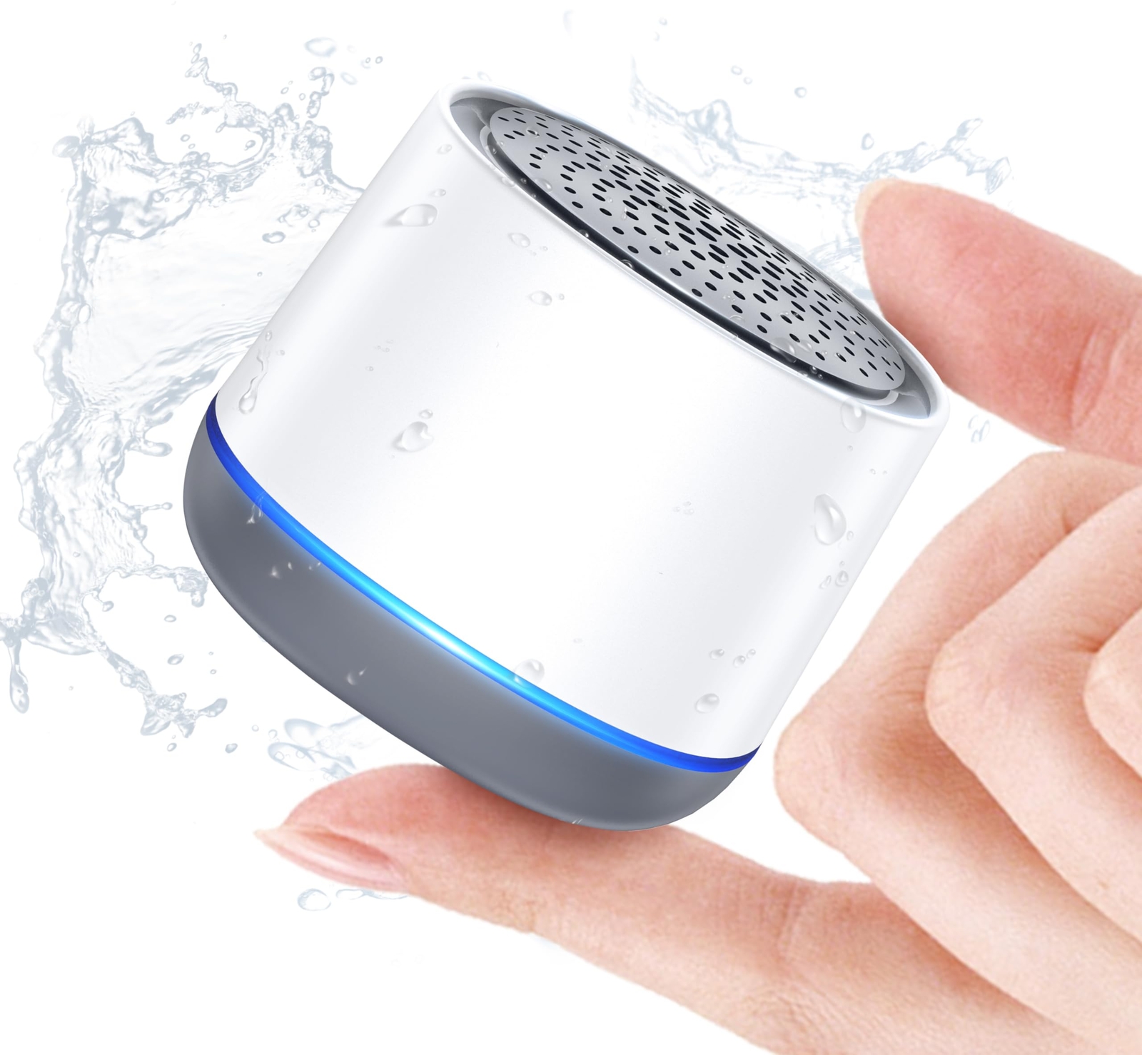 Bluetooth speaker [Good mid-high and low bass balance & LED light] Bluetooth spe-image