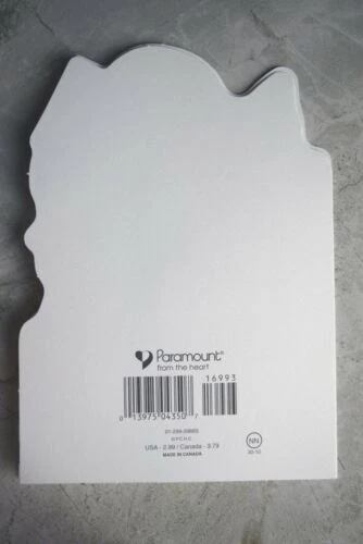 Tarjeta de agradecimiento Paramount tarjeta de felicitación con rosas pastel en un diseño de cesta de mimbre Foto 3 de 3