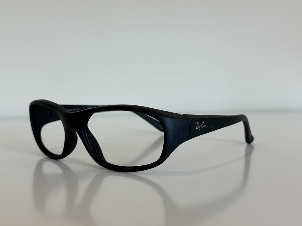 Ray Ban RB 2016 W2578 Oval Wrap Black Sunglasses Frame Only 3N