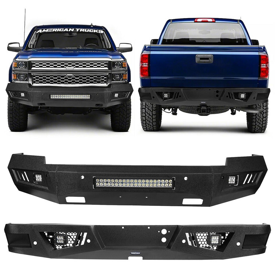 2014-2015 Chevy Silverado 1500 Front Bumper Overlays