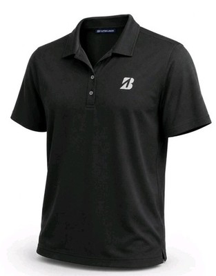 Women's Cutter & Buck XL Black Polo Bridgestone Pullover Top NWTS Golf Shirt