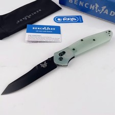 Benchmade Osborne Jade Handle G10 Axis Lock 940BK-2004 Folding Knife