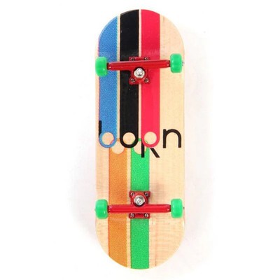 Custom Pro Born Rasta Fingerboard Complete - Natural, 32mm - NEU -