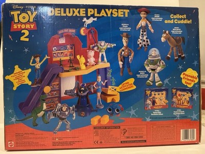 Toy Story 2 Al's Toy Barn Deluxe Playset Woody Buzz Zurg Brand New
