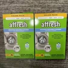 2 Box Washing Machine Cleaner, Cleans Front Load and Top Load Washers