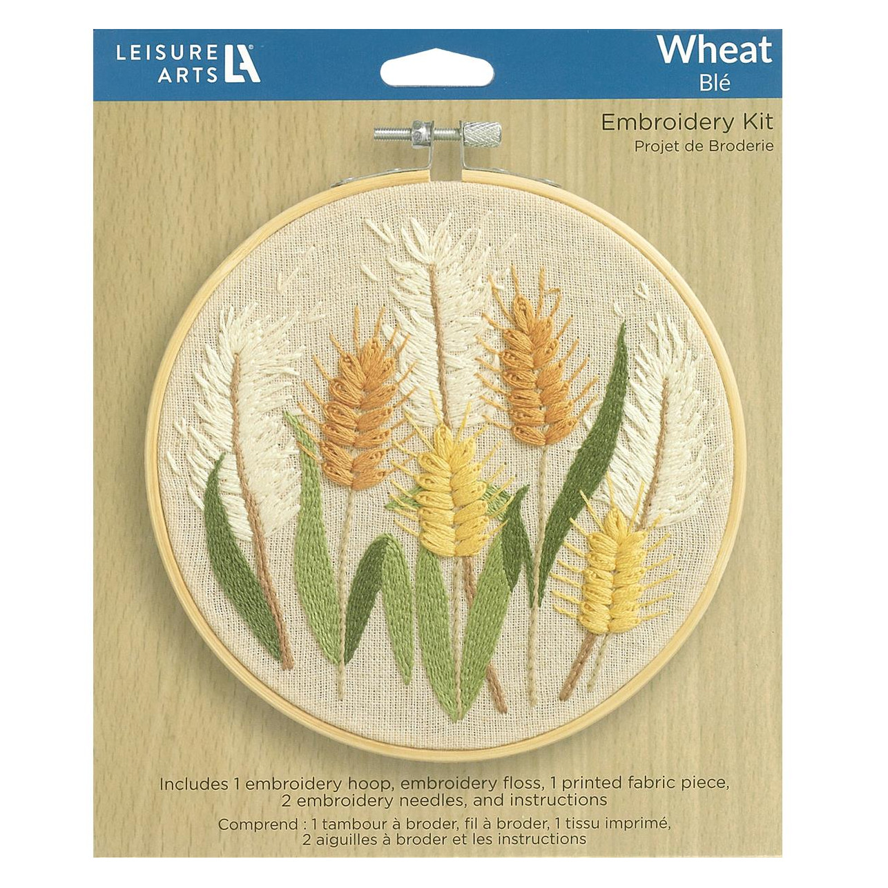 Kit 6 Inch Wheat - Beginner Hand Stitching Kit With