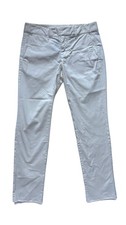 Nili Lotan East Hampton Pant Size 6 Eggshell NWT Cotton Made In USA