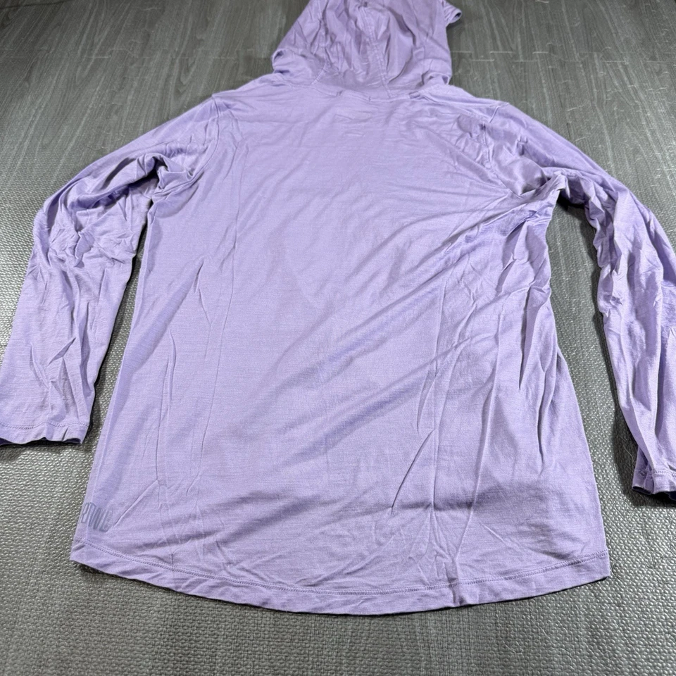 Sudadera con capucha para mujer Smartwool Active Ultralite lavanda púrpura L mezcla de lana merino Foto 2 de 4