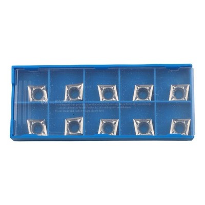 10 Pcs CCGT09T302-AK H01 Carbide Blades Insert For Aluminum Alloy Grinding Lathe