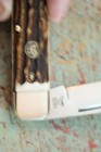 German Hen & Rooster Bertram Cut Solingen Genuine Stag 1 Blade Coffin Knife NIB — photo 6