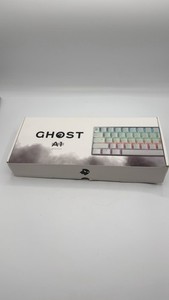Ghost A1 60% Mechanical Gaming Keyboard RGB White Wired Compact Keyboard