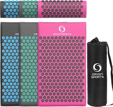 Acupressure Mat Pillow Set Back Neck Pain Relief Massage Therapy Mat Set