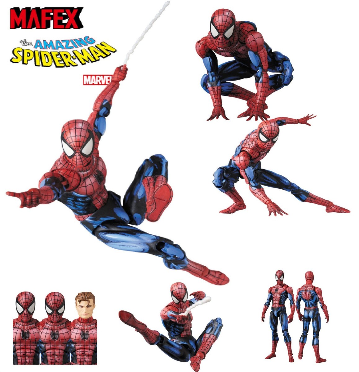 MAFEX No.108 SPIDER-MAN COMIC PAINT ACTION FIGURE MARVEL | eBay