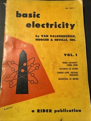 Basic Electricity 1954 Vo. 1-5 options