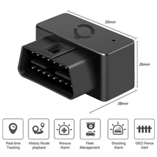 OBD GPS Tracker With Voice Listen Car Tracking Vehicle Anti-lost 2G GPS Locator