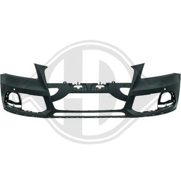 1X StoßFäNger Diederichs 1075453 FüR Audi FüR Fahrzeuge Mit Einparkhilfe Mitte-image