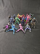 Fortnite Action Figure Huge Lot of 16 Figures 4 Inch Loose Chest Building Pieces