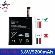 S2 Battery for with Ring Video Doorbell 6 Pin,Rechargeable 0 Cycle Battery