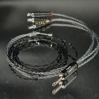 1x Hifi 4.4mmtrrs plug Pure Silver Cable For Sennheiser HD800 HD800S