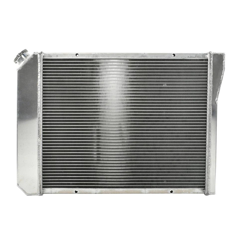 Fit 1968-1974 Chevrolet Nova 1970-1981 Camaro 3 Row Aluminum Racing Radiator Kit - Image 4 of 4