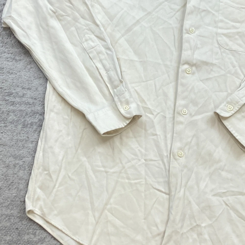 Camisa polo vintage Ralph Lauren de seda bege médio bronzeado pônei caminhante acampamento ao ar livre anos 90 - Imagem 2 de 4
