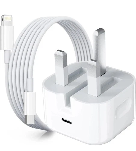 For iPhone 14 13 12 11 Pro XR XS Fast Charging 20W USB-C PD Plug Cable Charger