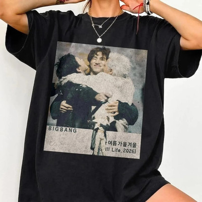 BigBang Still Life T Shirt Kpop Idol Fan Merch Graphic Tee S-5XL