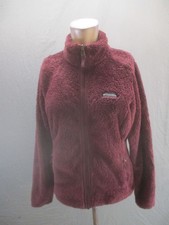 Columbia Size M Womens Bordo Long Sleeve Full Zip Pocket Outdoor Warm Jacket 145